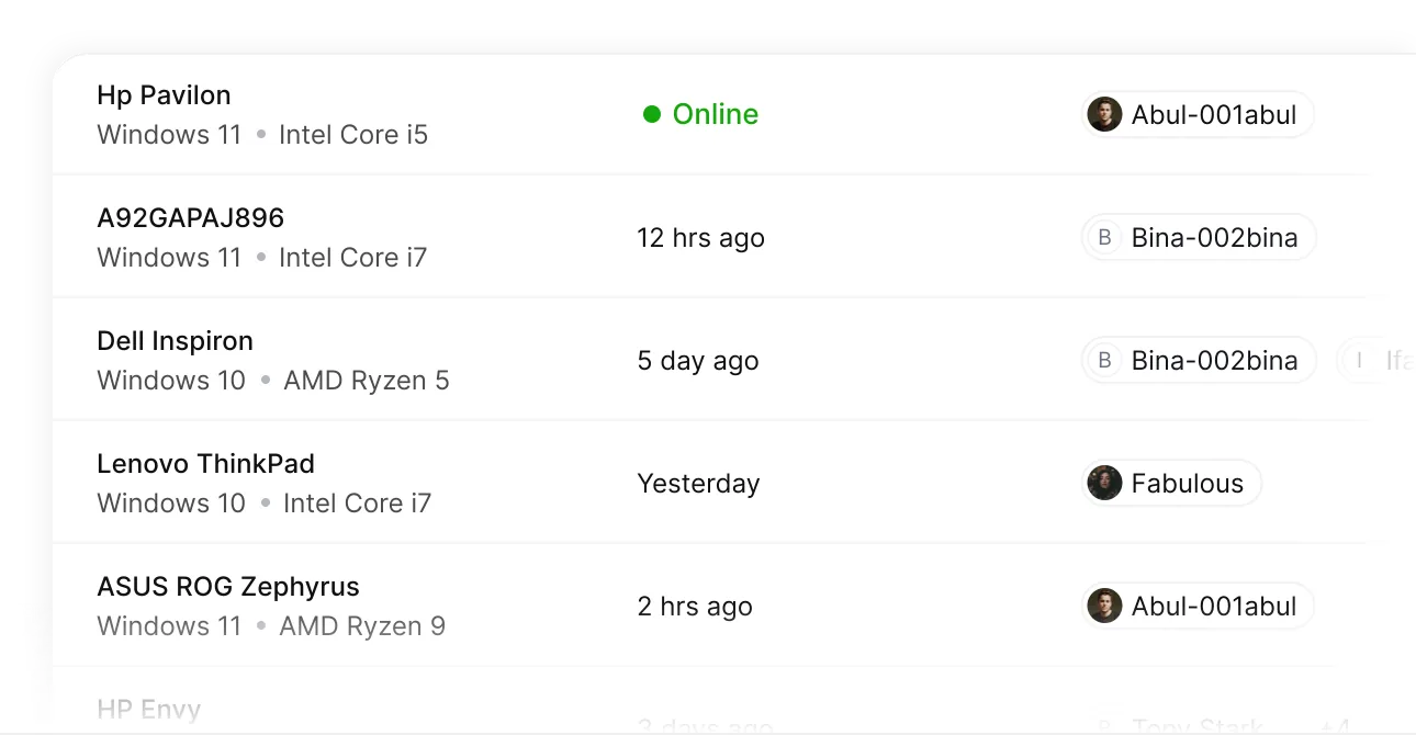 Endpoints